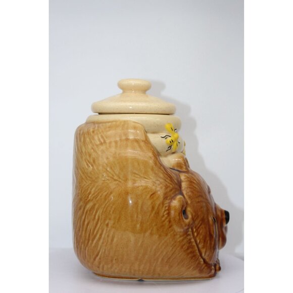 Cookie Jar - Sleeping Bear with Honey Pot by McCoy - Picture 5 of 6